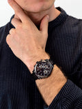 Buy Tommy Hilfiger Mens Quartz Black Stainless Steel Black Dial 44mm Watch - 1791738 in Pakistan