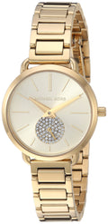 Buy Michael Kors Womens Analog Quartz Stainless Steel Gold Dial 28mm Watch - Mk3838 in Pakistan