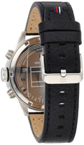 Buy Tommy Hilfiger Mens Quartz Leather Strap Black Dial 46mm Watch - 1791810 in Pakistan