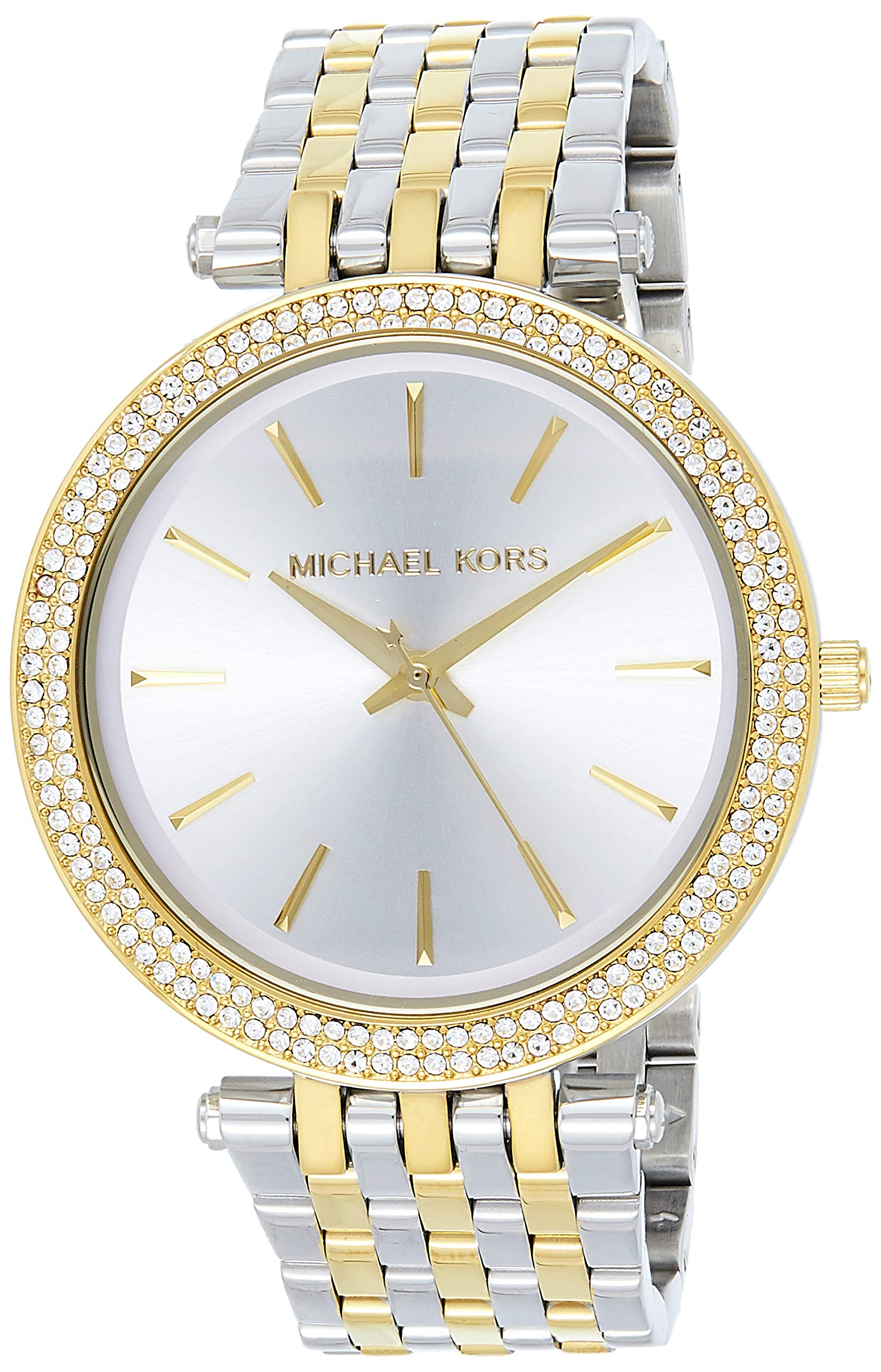 Buy Michael Kors Womens Quartz Stainless Steel Gold Two-tone Bracelet 39mm Watch - Mk3215 in Pakistan