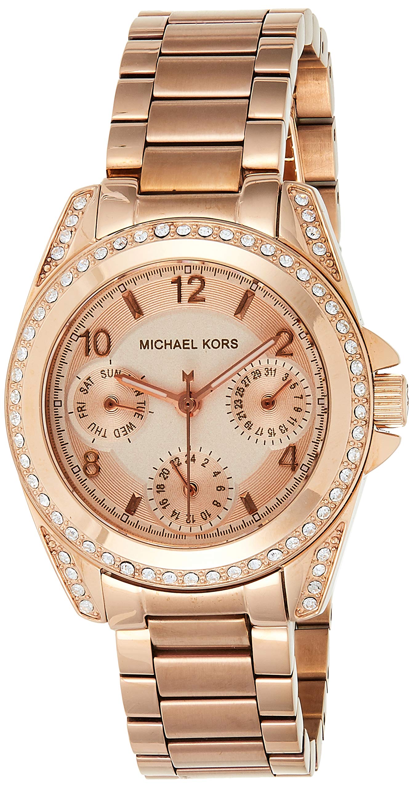 Buy Michael Kors Blair Rose Gold Stainless Steel Rose Gold Dial Quartz Watch For Ladies - Mk5613 in Pakistan