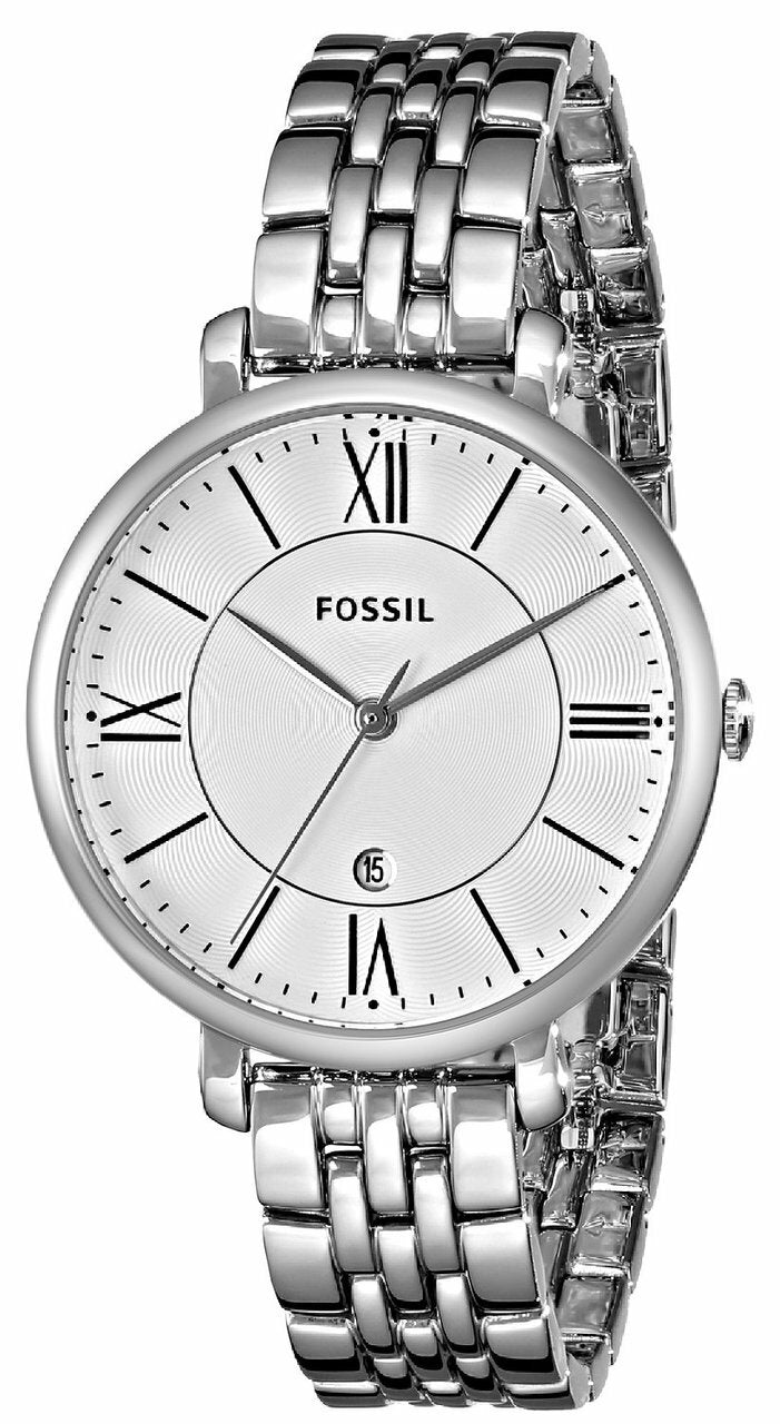 Buy Jacqueline White Dial Silver Steel Strap Watch For Women in Pakistan