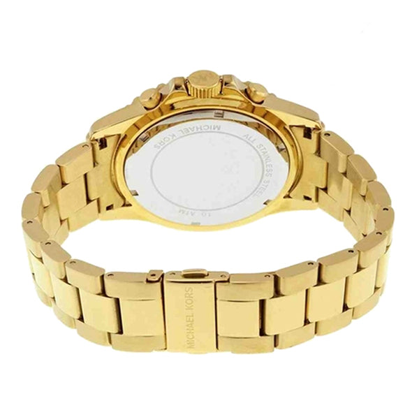 Buy Michael Kors Mens Gold Stainless Steel Blue Dial 45mm Watch - Mk8267 in Pakistan
