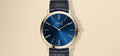 Buy Hugo Boss Mens Quartz Blue Leather Strap Blue Dial 40mm Watch - 1513371 in Pakistan