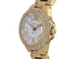 Buy Michael Kors Camille White Dial Crystal-set Gold-tone Ladies Watch - Mk3252 in Pakistan