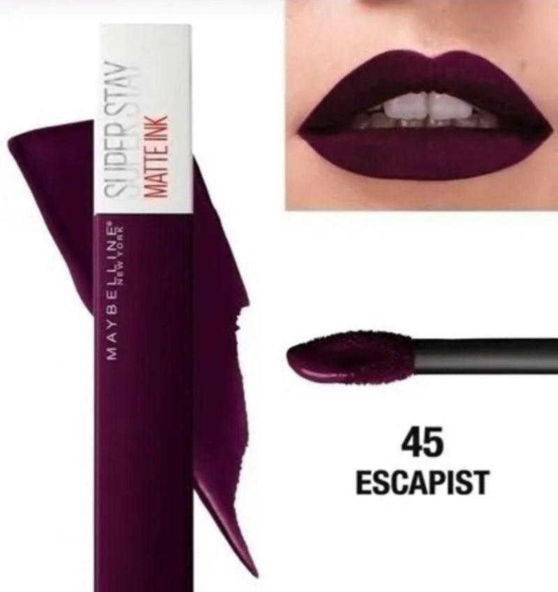 Buy Maybelline Superstay Matte Ink Liquid Lipstick - 45 Escapist in Pakistan