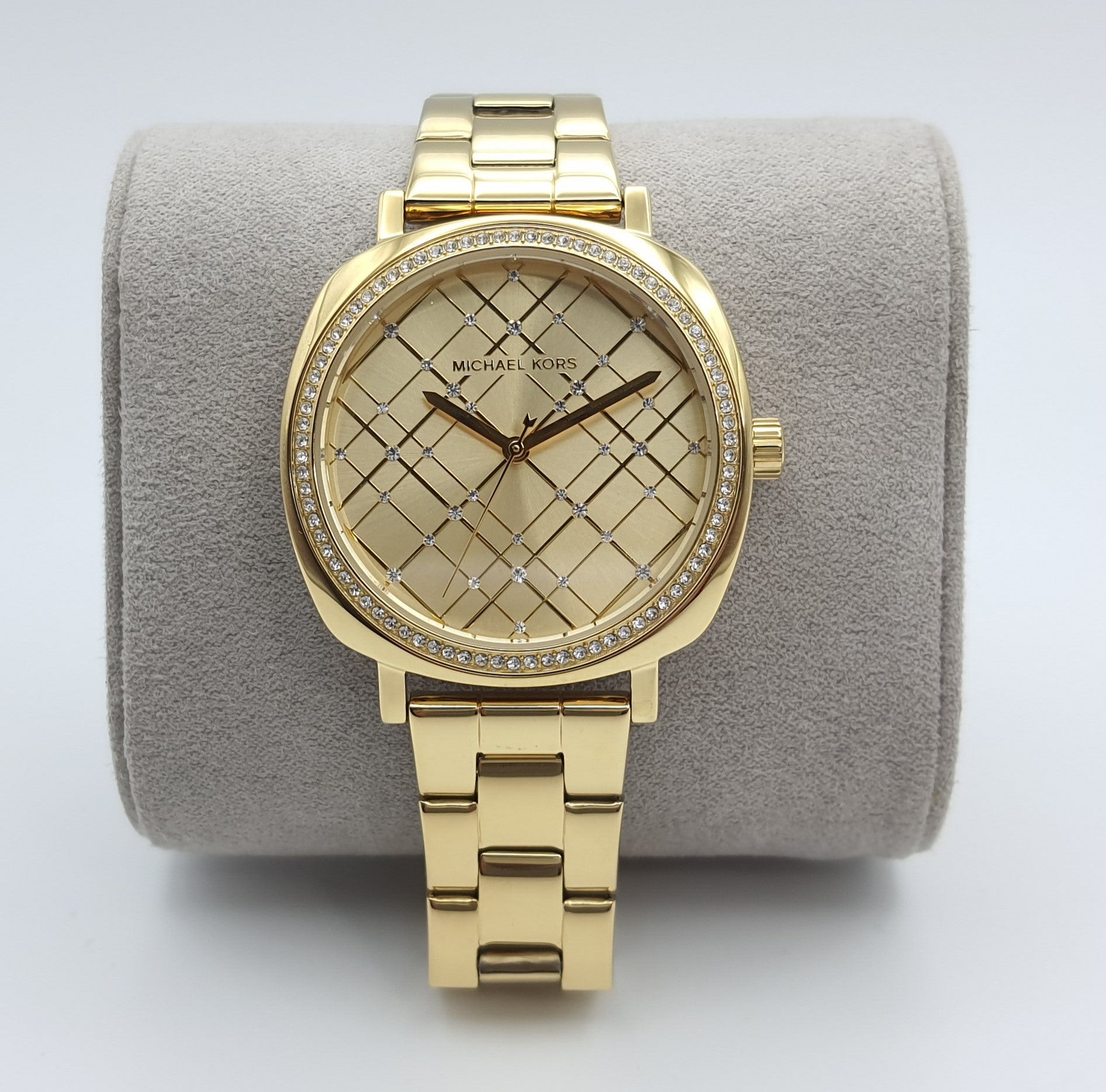 Buy Michael Kors Nia Quartz Gold-tone Crystal Dial Gold Steel Strap Ladies Watch - Mk3989 in Pakistan
