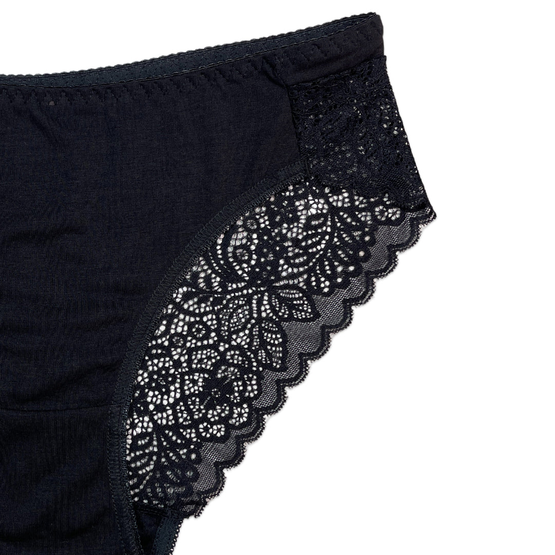 Buy Pack of 3 Briefs Panties - Lace Charm in Pakistan
