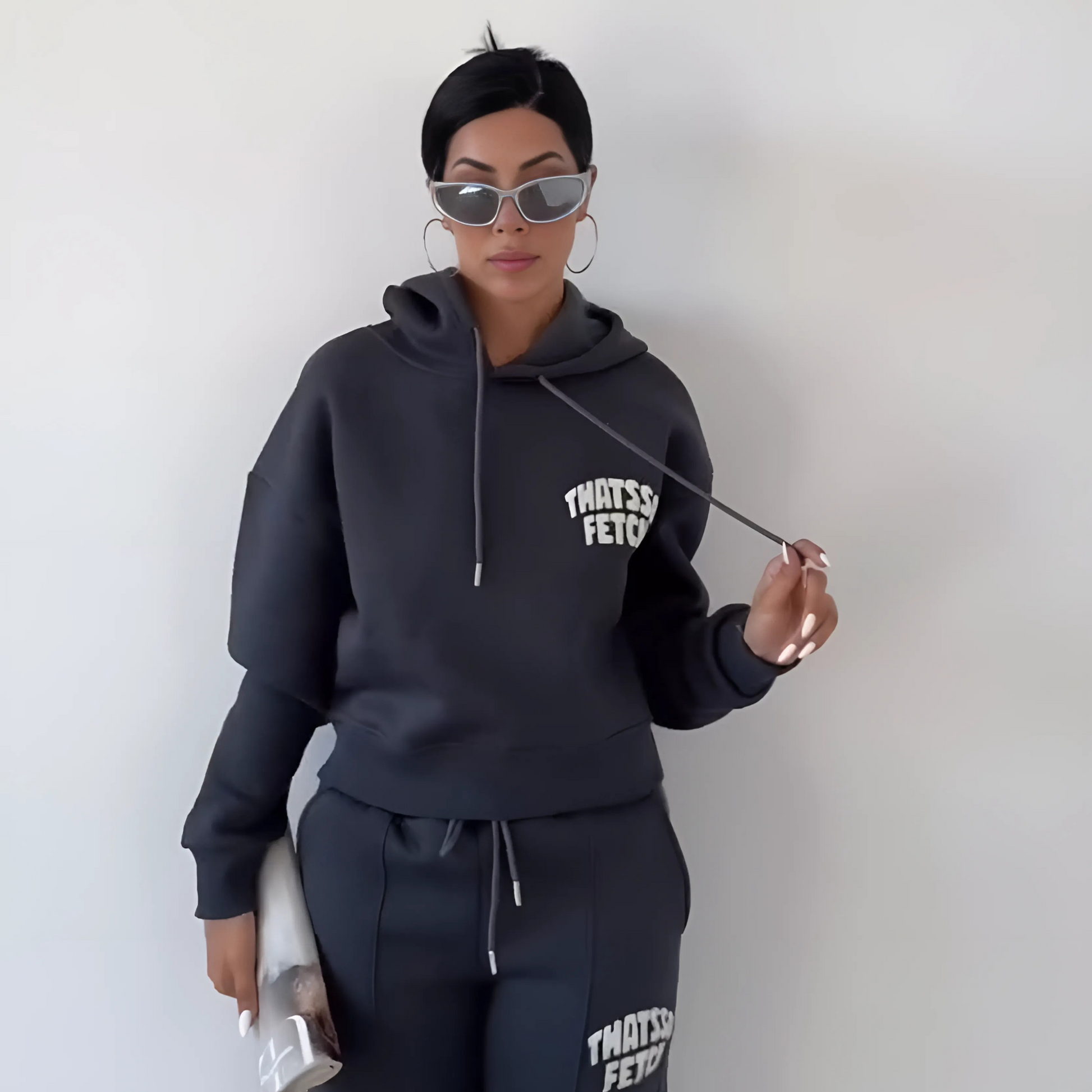 Buy Sajiero Fleece Hoodie Tracksuit Suit in Pakistan