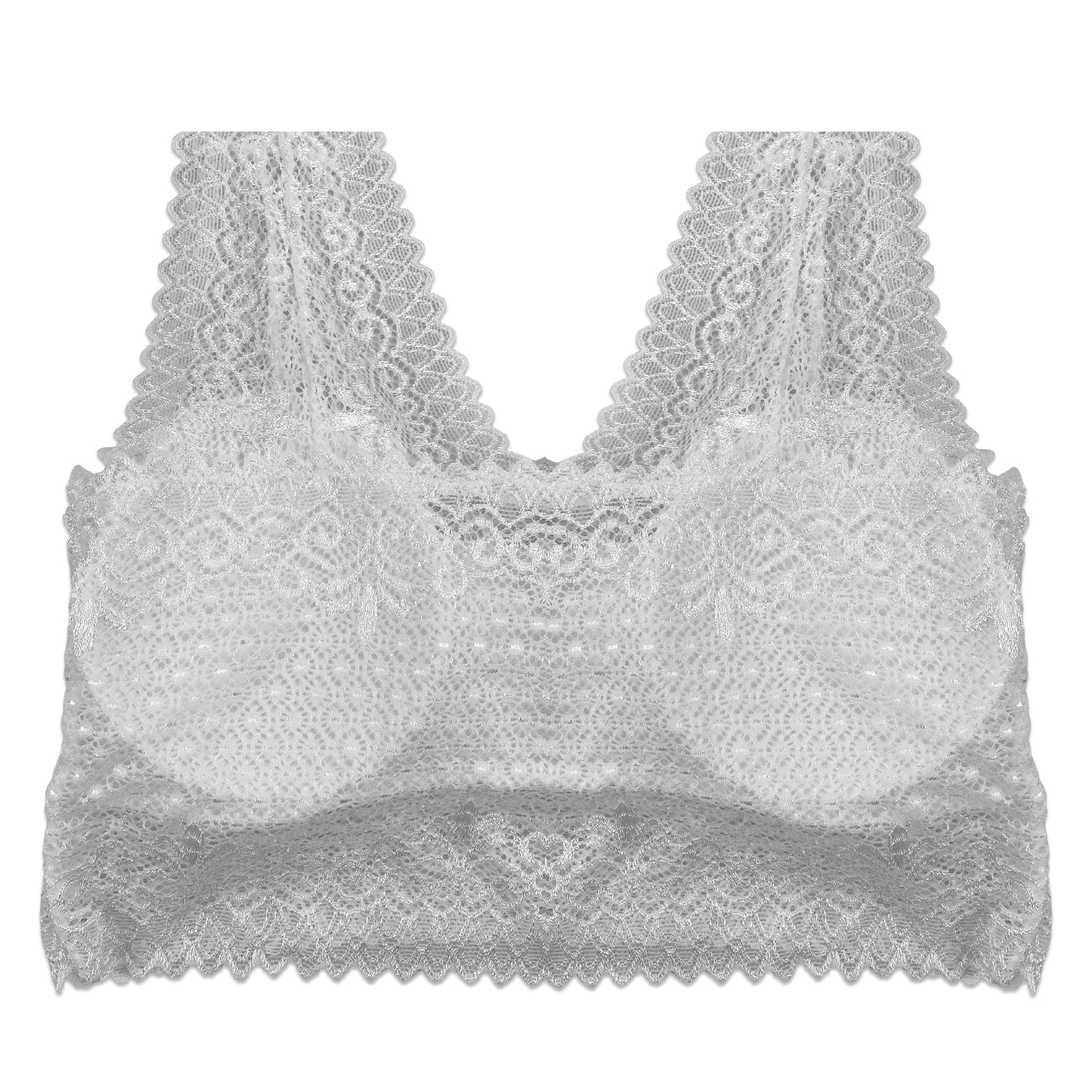 Buy Pack of 3 Bra - Flora Lace in Pakistan
