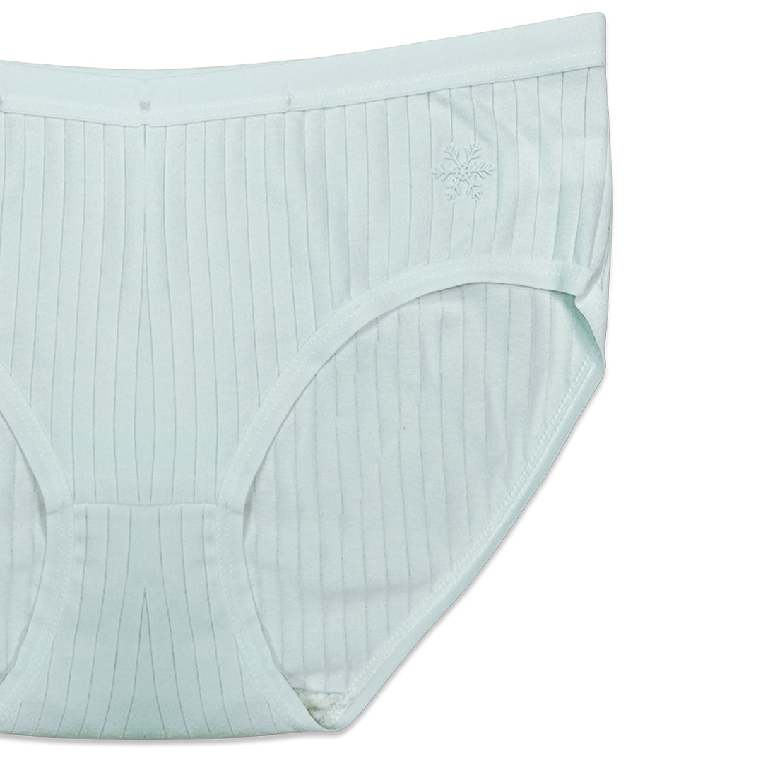 Buy Pack of 3 Briefs Panties - Ribbed Cotton in Pakistan