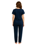 Buy Sajiero Silk Maternity Pajama Suit - Sleep Spell in Pakistan