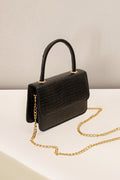 Buy Handbag Croco - Black in Pakistan