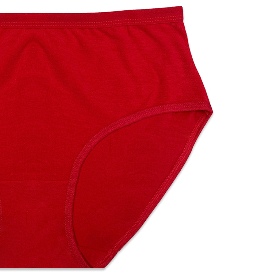 Buy Sajiero Pack of 5 Briefs Panties - Cotton Vibe in Pakistan