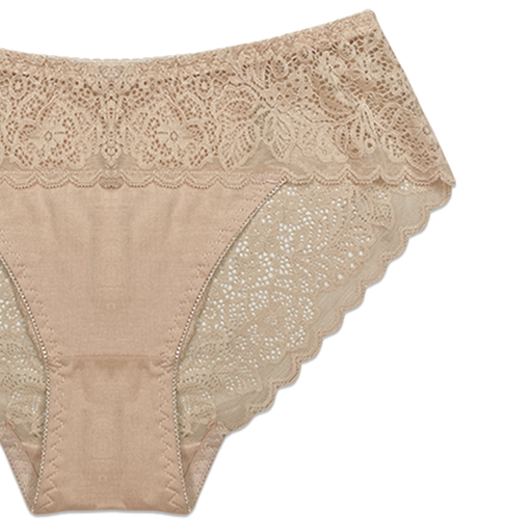 Buy Pack of 3 Briefs Panties - Lace Desire in Pakistan
