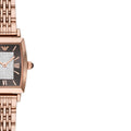Buy Emporio Armani Women's Quartz Stainless Steel Brown Crystal Pave Dial 26mm Watch AR11407 in Pakistan