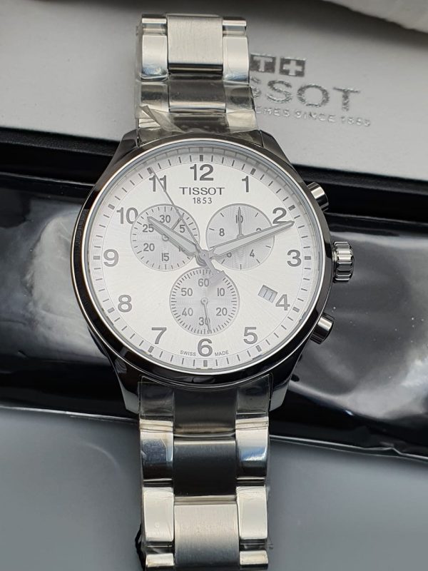 Buy Tissot Men’s Quartz Swiss Made Stainless Steel Silver Dial 45mm Watch T116.617.11.037.00 in Pakistan