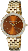 Buy Michael Kors Darci Mini Gold Dial Gold-tone Stainless Steel Strap Ladies Watch - Mk3408 in Pakistan