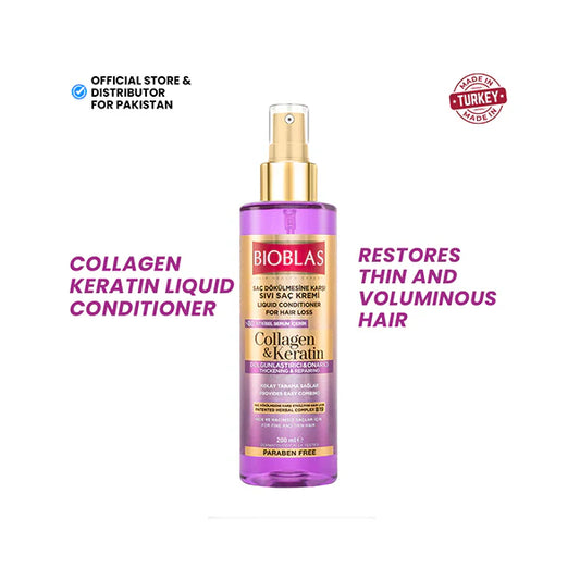 Buy Bioblas Collagen & Keratin Liquid Conditioner 200Ml in Pakistan