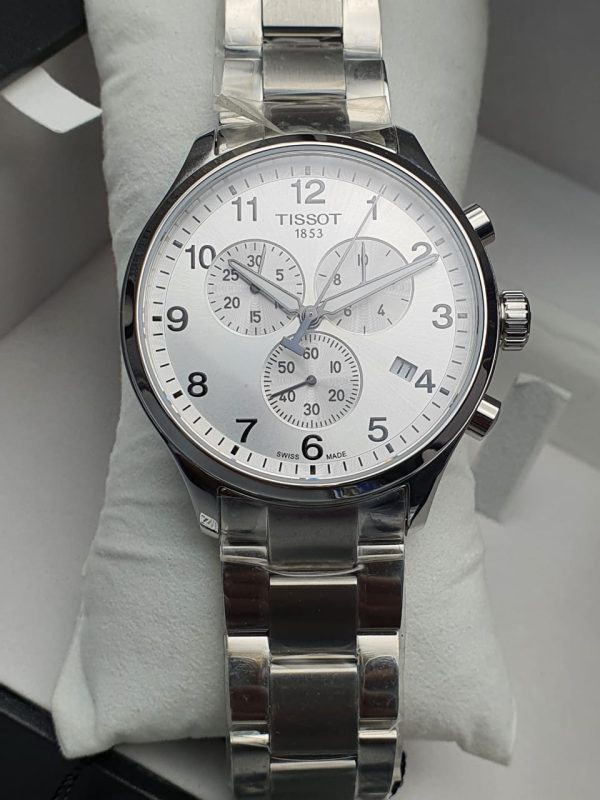 Buy Tissot Men’s Quartz Swiss Made Stainless Steel Silver Dial 45mm Watch T116.617.11.037.00 in Pakistan