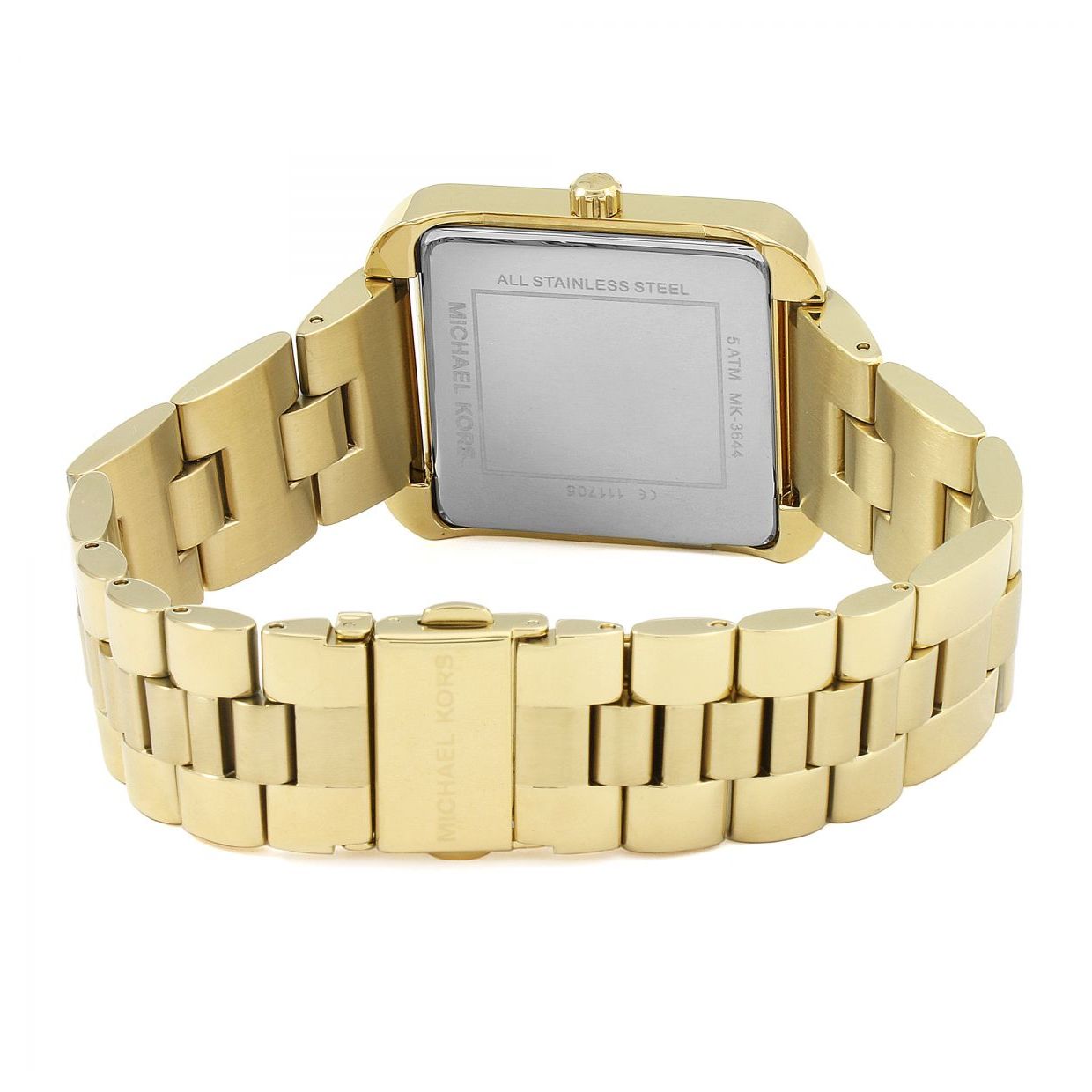 Buy Michael Kors Lake White Dial Ladies Gold Tone Steel Strap Watch - Mk3644 in Pakistan