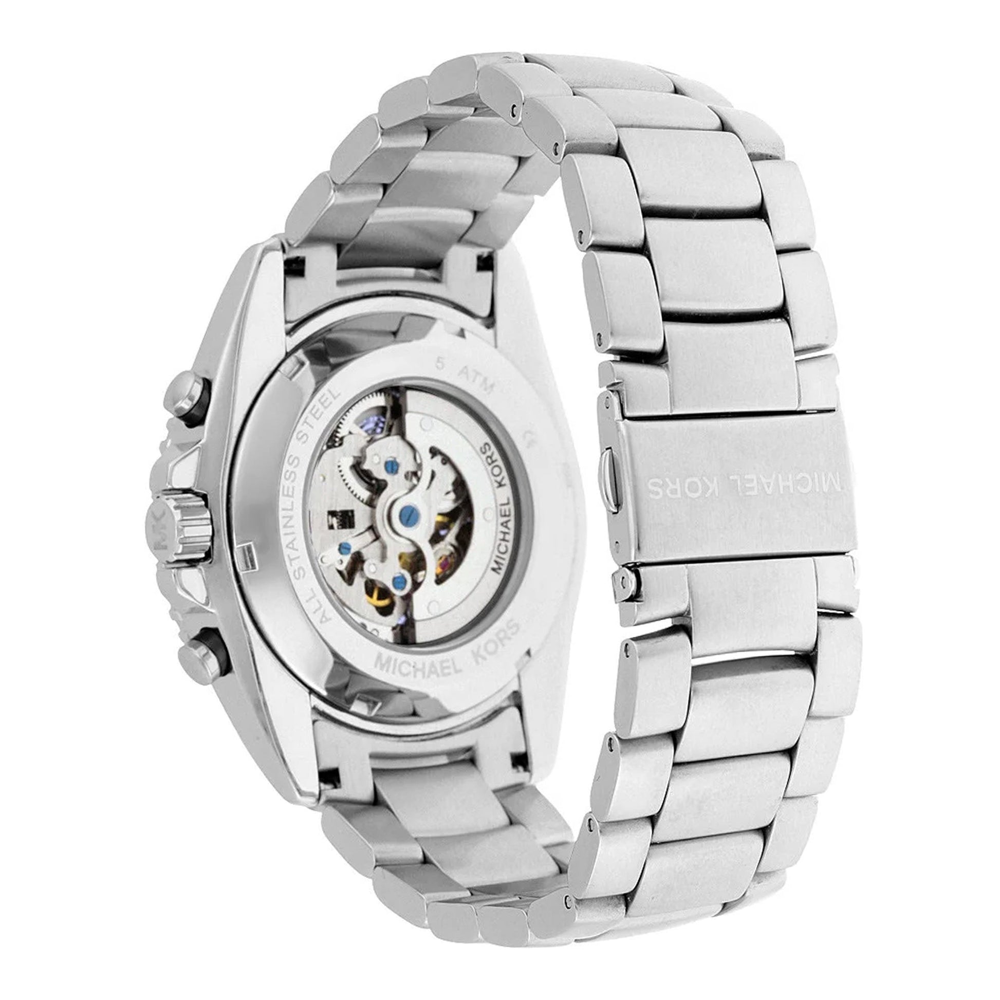 Buy Michael Kors Jetmaster Men's Watch Blue Dial Silver Stainless Steel Strap - Mk9024 in Pakistan