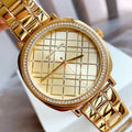 Buy Michael Kors Nia Quartz Gold-tone Crystal Dial Gold Steel Strap Ladies Watch - Mk3989 in Pakistan