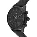 Buy Hugo Boss Mens Chronograph Quartz Leather Strap Black Dial 44mm Watch - 1513474 in Pakistan
