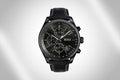 Buy Hugo Boss Mens Chronograph Quartz Leather Strap Black Dial 44mm Watch - 1513474 in Pakistan