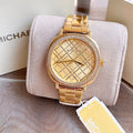 Buy Michael Kors Nia Quartz Gold-tone Crystal Dial Gold Steel Strap Ladies Watch - Mk3989 in Pakistan