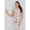 Buy Sajiero Spice Ceder Strap Jumpsuit Printed Floral Ash in Pakistan