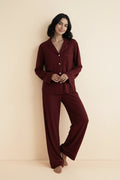 Buy Cloud Pajama Set - Maroon in Pakistan