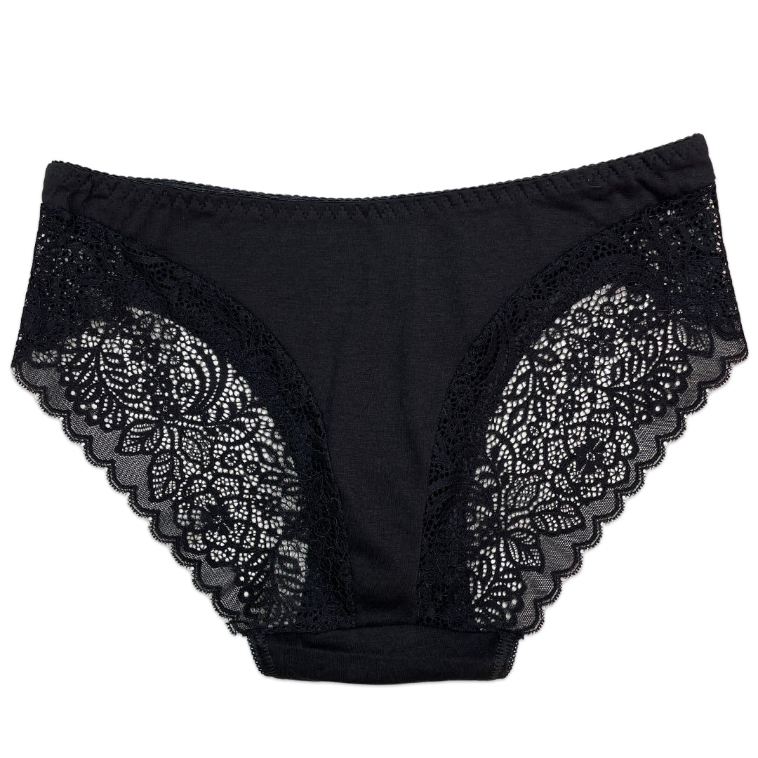 Buy Pack of 3 Briefs Panties - Lace Charm in Pakistan