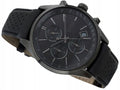 Buy Hugo Boss Mens Chronograph Quartz Leather Strap Black Dial 44mm Watch - 1513474 in Pakistan