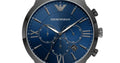 Buy Emporio Armani Men's Chronograph Quartz Stainless Steel Blue Dial 43mm Watch AR11348 in Pakistan