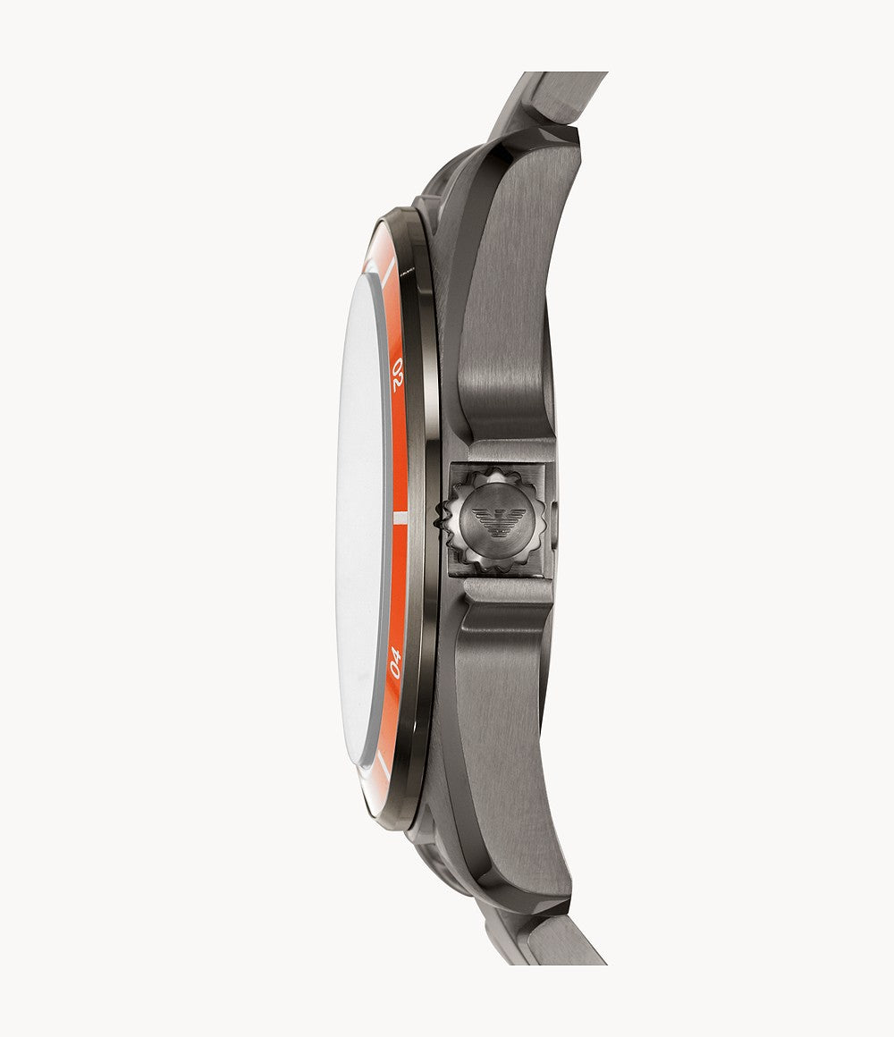 Buy Emporio Armani Men's Quartz Stainless Steel Grey Dial 44mm Watch AR11178 in Pakistan