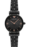 Buy Emporio Armani Women's Analog Stainless Steel Black Dial 32mm Watch AR11245 in Pakistan