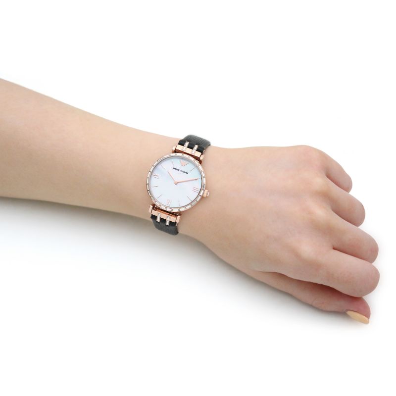 Buy Emporio Armani Women's Analog Mother of Pearl Dial 32mm Watch AR11295 in Pakistan
