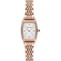 Buy Emporio Armani Gianni T-Bar White Dial Rose Gold Steel Strap Watch for Women - AR11406 in Pakistan