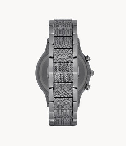 Buy Emporio Armani Renato Black Dial Black Steel Strap Watch for Men - AR2505 in Pakistan