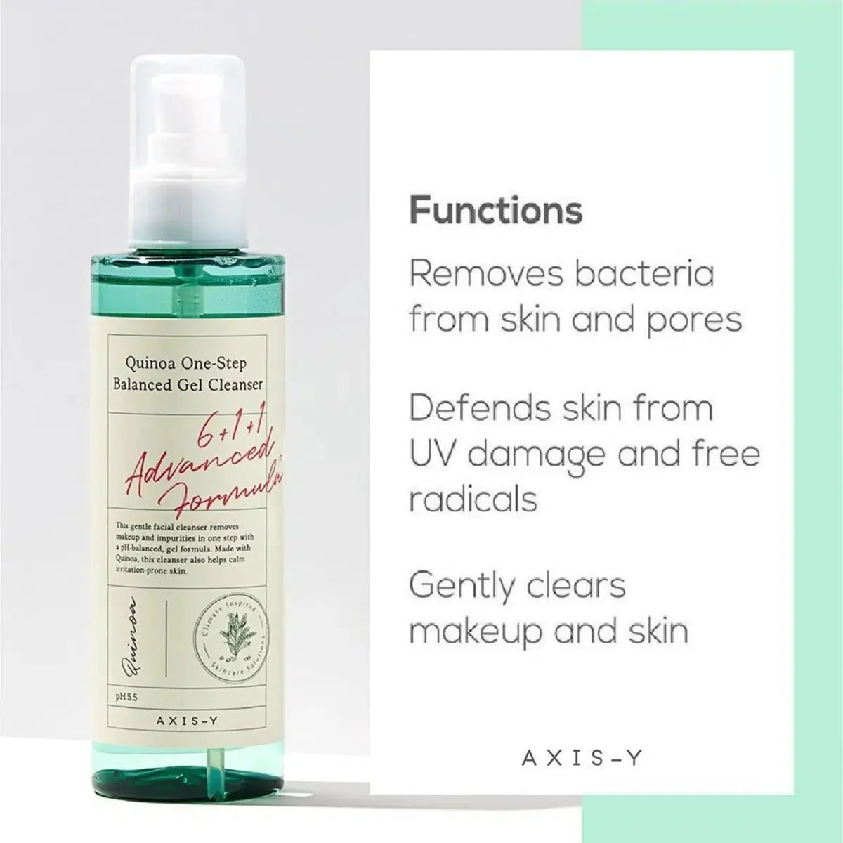 Buy AXIS-Y Quinoa One Step Balanced Gel Cleanser in Pakistan