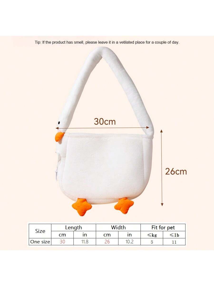 Buy SHEIN A Cat Outing Shoulder Bag With An Animal Shape That Can Reveal Its Head. The Cute Style Is Suitable For Cats And Dogs Traveling Outdoors. in Pakistan