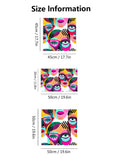 Buy SHEIN Abstract Figure Graphic Cushion Cover Without Filler, Modern Fabric Decorative Square Cushion Cover For Bed, Sofa in Pakistan