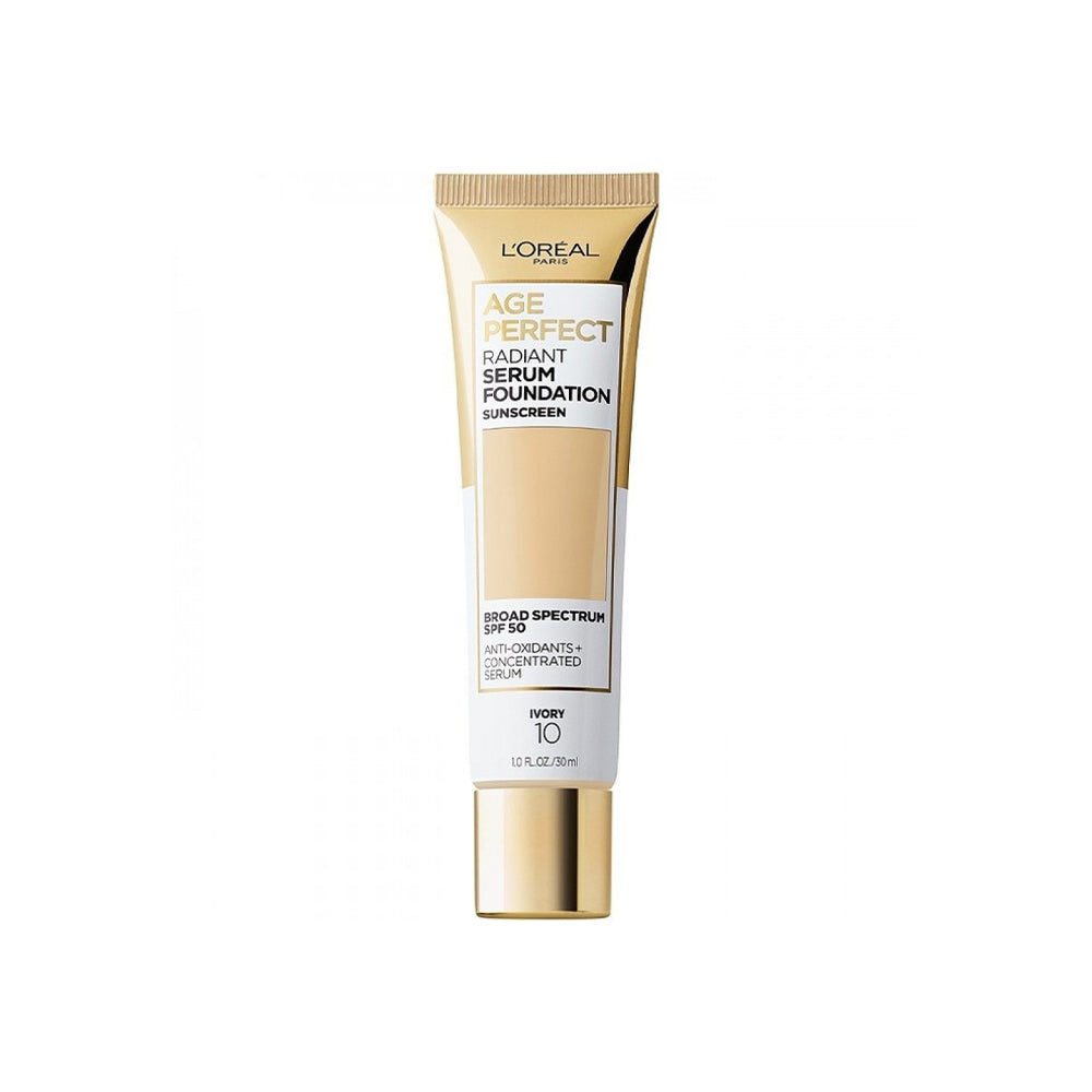 Buy L'Oreal Age Perfect Radiant Serum Foundation SPF 50 - 10 Ivory in Pakistan