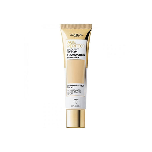 Buy L'Oreal Age Perfect Radiant Serum Foundation SPF 50 - 10 Ivory in Pakistan