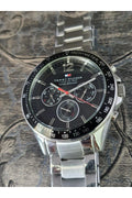 Buy Tommy Hilfiger Mens Analog Display Quartz Black Dial 46mm Watch - 1791104 in Pakistan