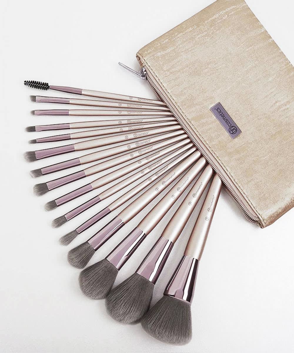 Buy BH Cosmetics Lavish Elegance - 15 Piece Brush Set in Pakistan