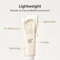 Buy BEAUTY OF JOSEON RELIEF SUN : RICE + PROBIOTICS (SPF50+ PA++++) in Pakistan