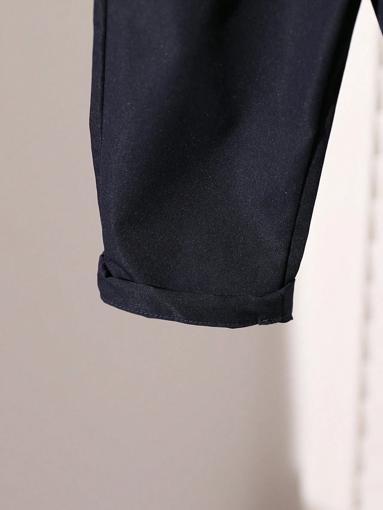 Buy SHEIN Baby Boy 2pcs Set: Striped Stylish Shirt And Black Suit Pants in Pakistan