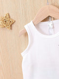 Buy SHEIN Baby Boy Coconut Tree Print Tank Top & Shorts in Pakistan
